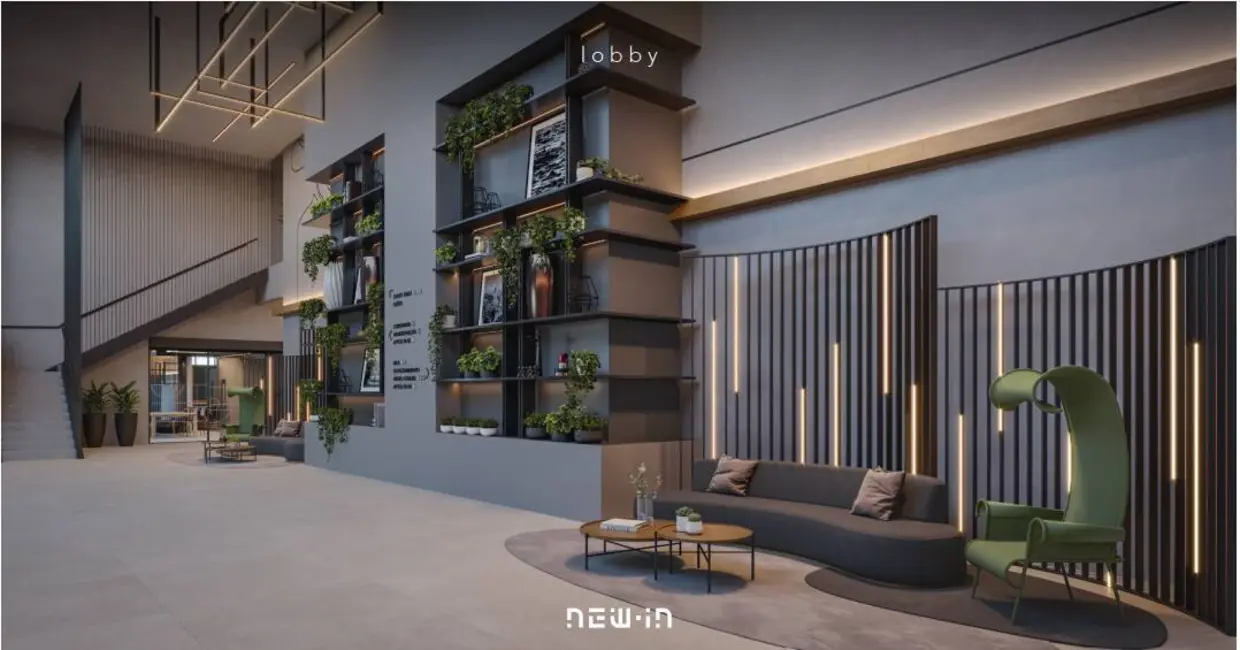 Apartamento com 2 quartos à venda, 69m2 em Curitiba - PR - imagem 3 Foto 3 de Apartamento com 2 quartos à venda, 69m2 em Curitiba - PR