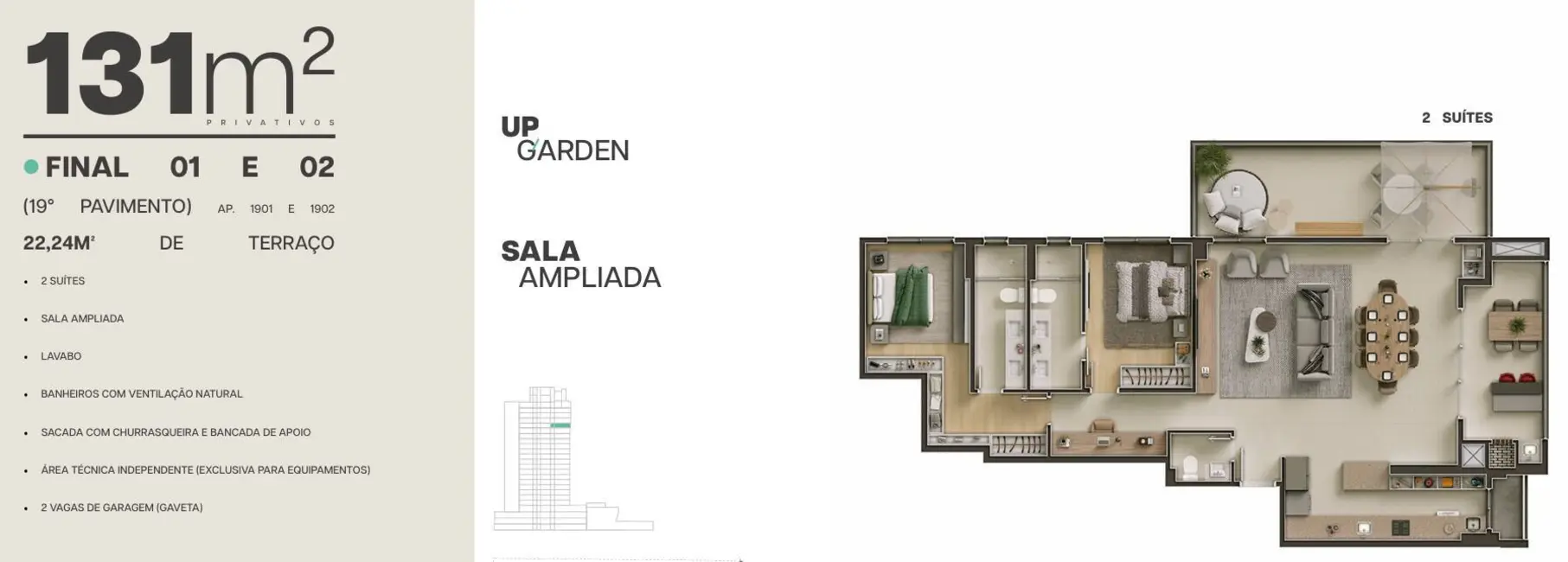 Foto 49 de Apartamento à venda, 78m2 em Água Verde, Curitiba - PR