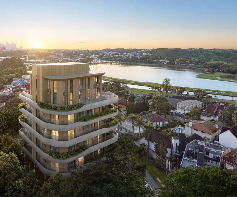 Apartamento com 3 quartos à venda, 208m2 em Santo Inácio, Curitiba - PR - imagem 5 Foto 5 de Apartamento com 3 quartos à venda, 208m2 em Santo Inácio, Curitiba - PR