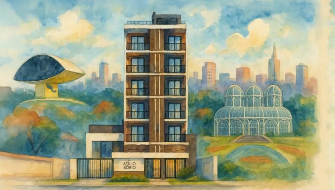 Foto 26 de Apartamento à venda, 22m2 em Cristo Rei, Curitiba - PR