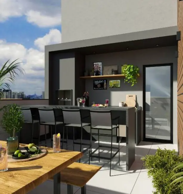 Apartamento à venda, 22m2 em Cristo Rei, Curitiba - PR - imagem 5 Foto 5 de Apartamento à venda, 22m2 em Cristo Rei, Curitiba - PR