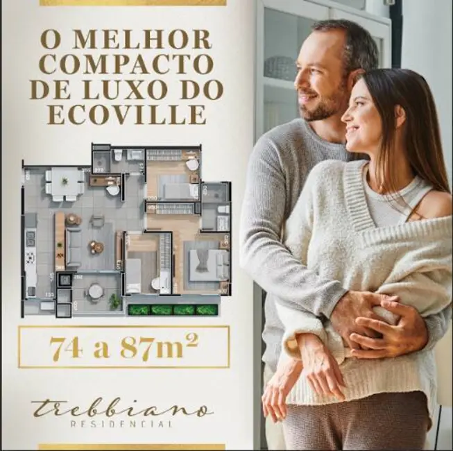 Apartamento à venda, 74m2 em Curitiba - PR - imagem 4 Foto 4 de Apartamento à venda, 74m2 em Curitiba - PR