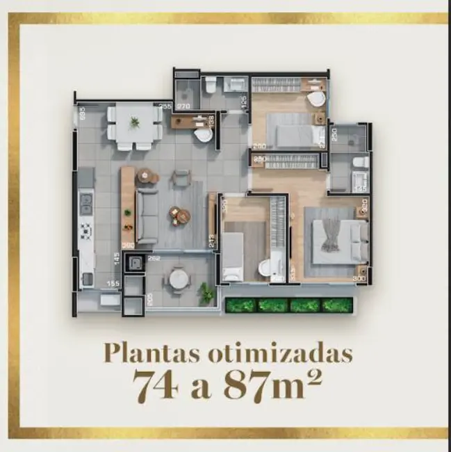 Foto 19 de Apartamento à venda, 74m2 em Curitiba - PR