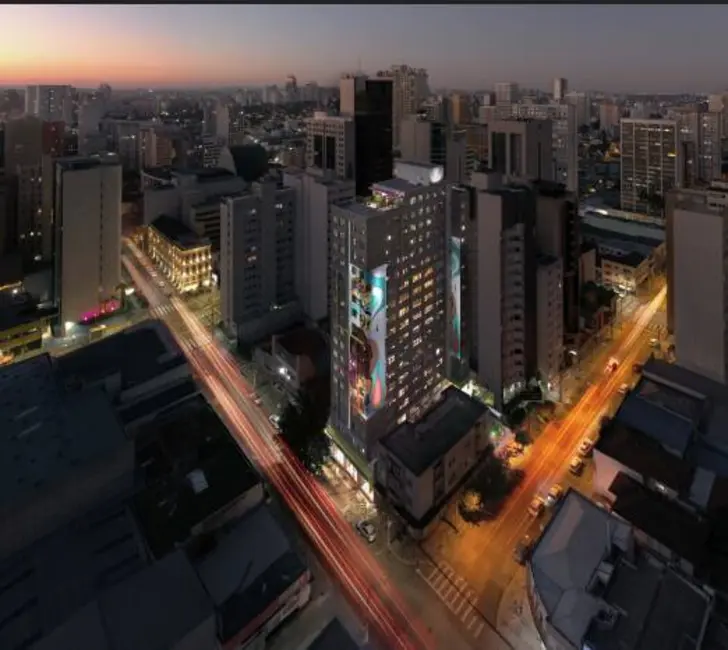 Foto 3 de Apartamento com 1 quarto à venda, 20m2 em Centro, Curitiba - PR