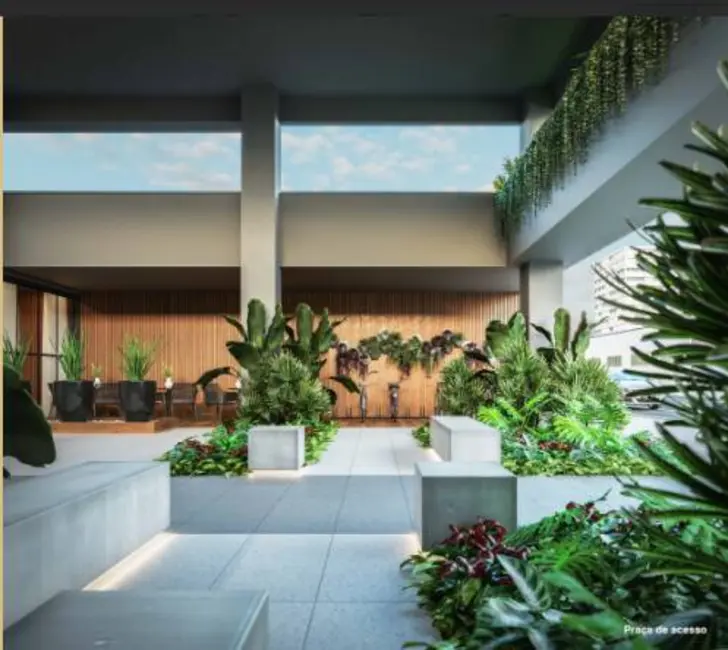 Foto 3 de Apartamento com 1 quarto à venda, 18m2 em Centro, Curitiba - PR