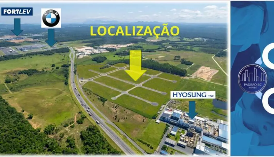 Foto 1 de Sala Comercial à venda, 2851m2 em Araquari - SC