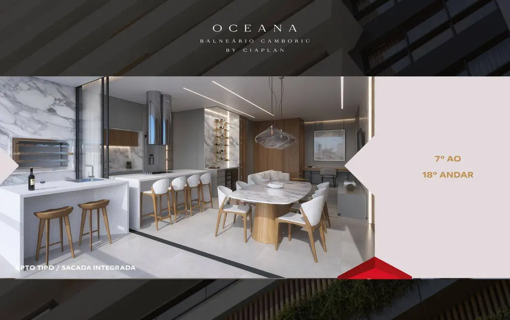 Apartamento com 4 quartos à venda, 138m2 em Centro, Balneario Camboriu - SC - imagem 8 Foto 8 de Apartamento com 4 quartos à venda, 138m2 em Centro, Balneario Camboriu - SC