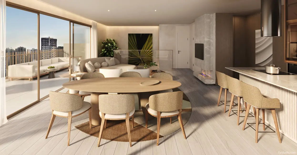 Foto 3 de Apartamento com 2 quartos à venda, 106m2 em Água Verde, Curitiba - PR