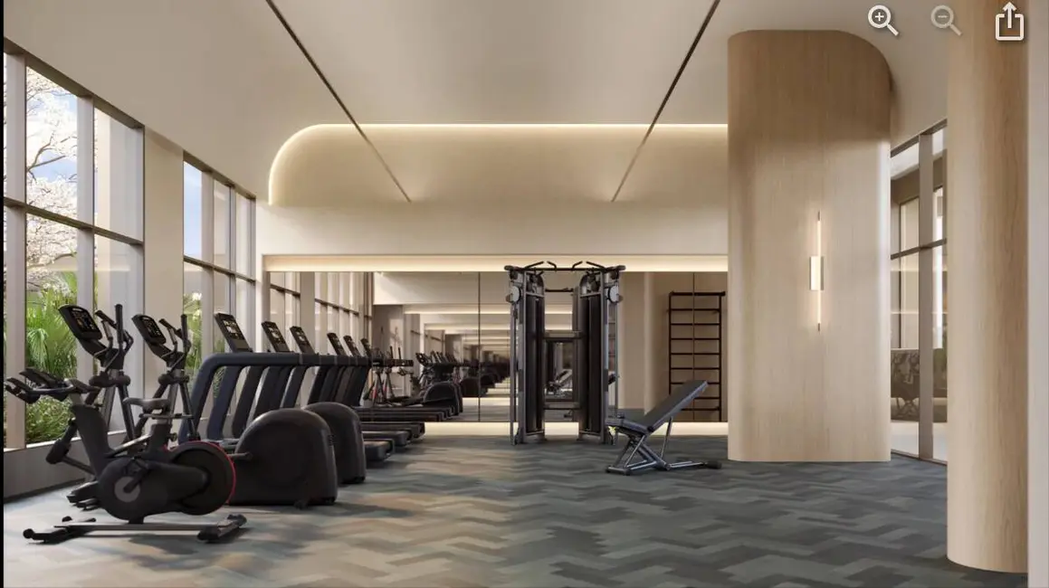 Foto 4 de Apartamento com 1 quarto à venda, 35m2 em Mercês, Curitiba - PR