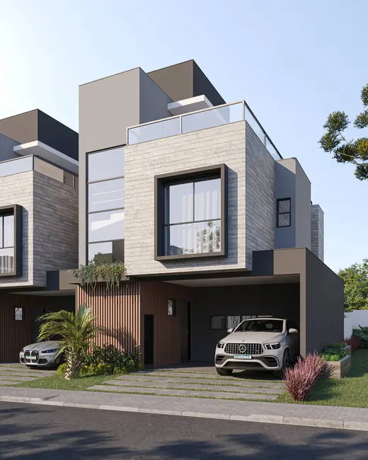 Foto 2 de Casa com 3 quartos à venda, 211m2 em Bacacheri, Curitiba - PR