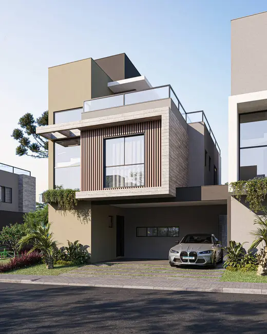 Foto 1 de Casa com 3 quartos à venda, 211m2 em Bacacheri, Curitiba - PR