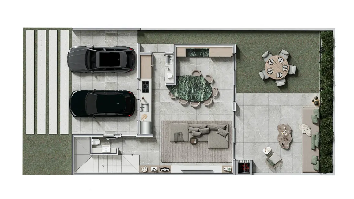 Foto 9 de Casa com 3 quartos à venda, 211m2 em Bacacheri, Curitiba - PR