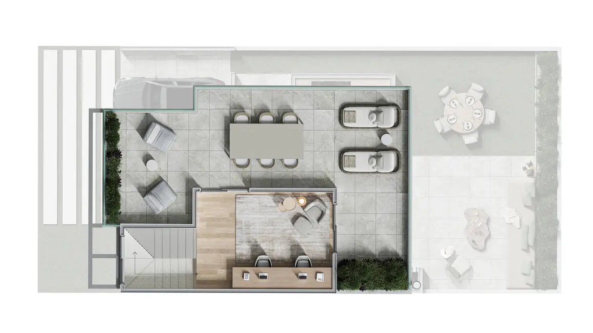 Foto 8 de Casa com 3 quartos à venda, 211m2 em Bacacheri, Curitiba - PR