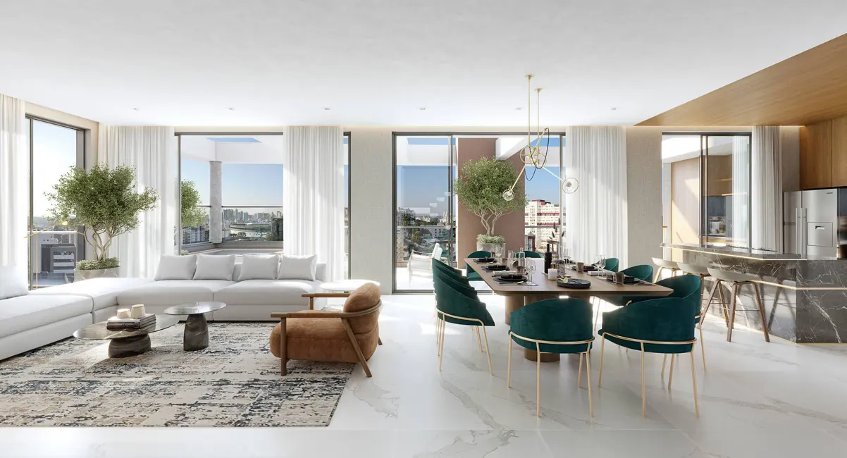 Foto 4 de Apartamento com 2 quartos à venda, 94m2 em Alto da Glória, Curitiba - PR