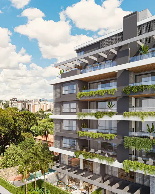 Foto 3 de Apartamento com 3 quartos à venda, 172m2 em Cabral, Curitiba - PR