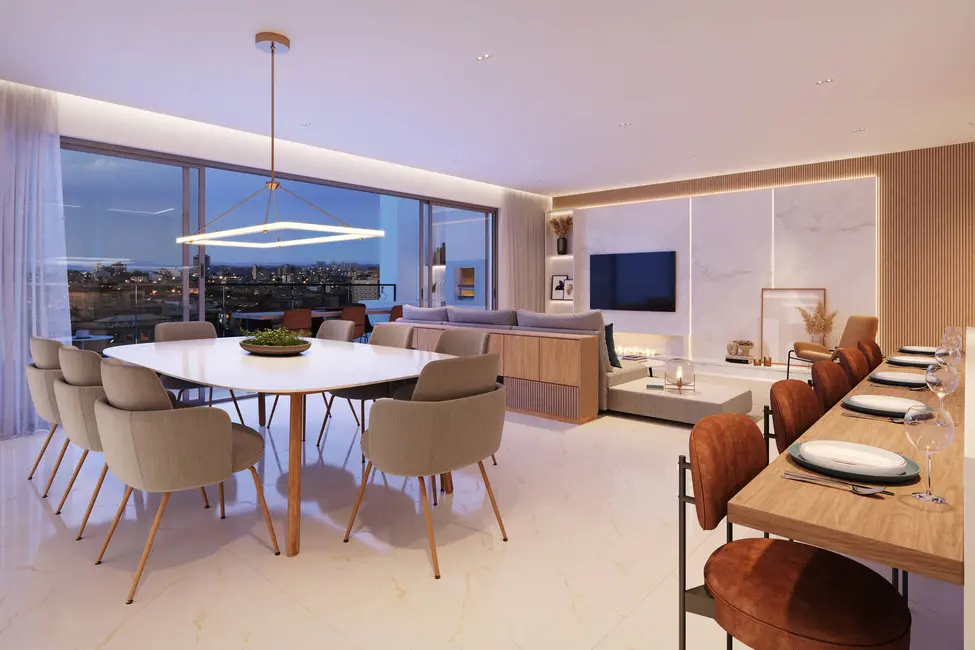 Foto 8 de Apartamento com 3 quartos à venda, 110m2 em Mossunguê, Curitiba - PR