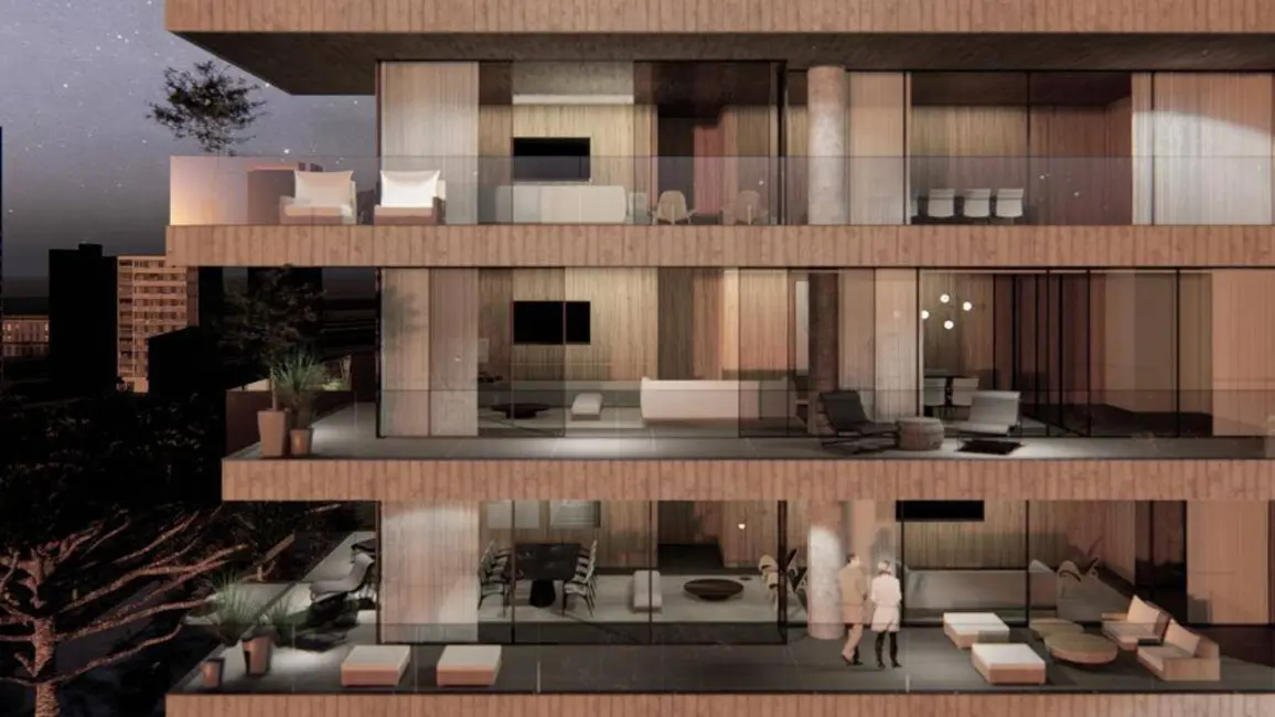 Foto 3 de Apartamento com 4 quartos à venda, 333m2 em Cabral, Curitiba - PR