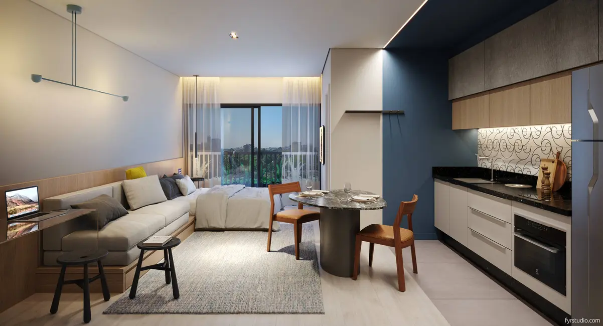Foto 7 de Apartamento com 1 quarto à venda, 30m2 em Curitiba - PR
