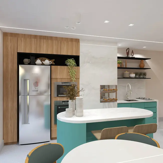 Foto 8 de Apartamento com 2 quartos à venda, 60m2 em Lindóia, Curitiba - PR