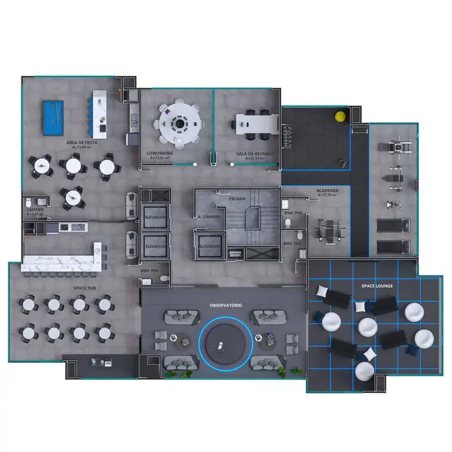 Apartamento com 3 quartos à venda, 70m2 em Itapema - SC - imagem 7 Foto 7 de Apartamento com 3 quartos à venda, 70m2 em Itapema - SC