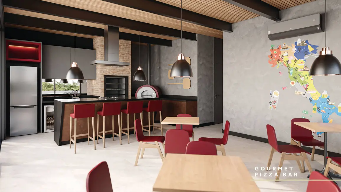 Foto 3 de Apartamento com 4 quartos à venda, 198m2 em Mossunguê, Curitiba - PR