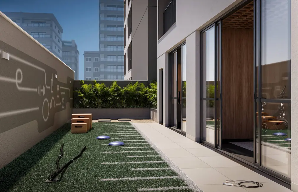 Foto 3 de Apartamento com 1 quarto à venda, 19m2 em Centro, Curitiba - PR