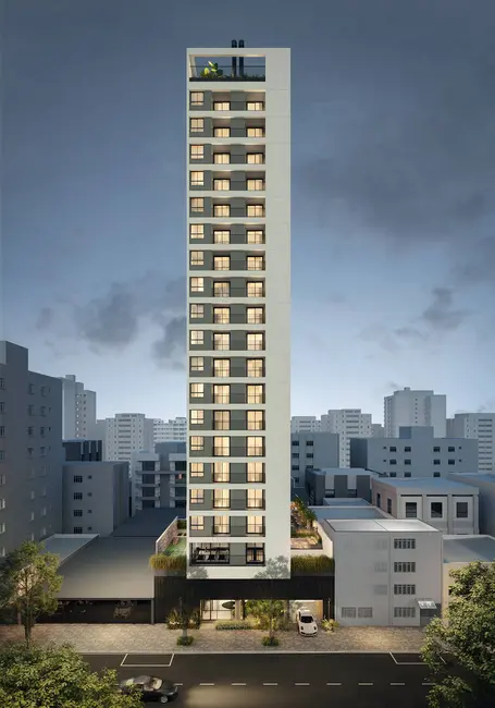 Foto 2 de Apartamento com 1 quarto à venda, 19m2 em Centro, Curitiba - PR