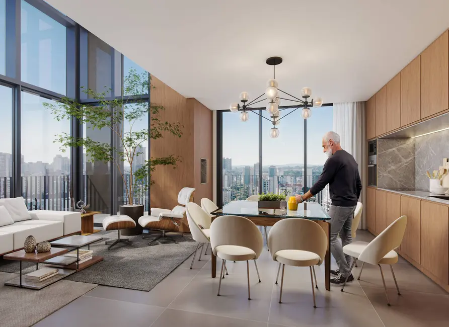 Foto 4 de Apartamento com 2 quartos à venda, 107m2 em Batel, Curitiba - PR