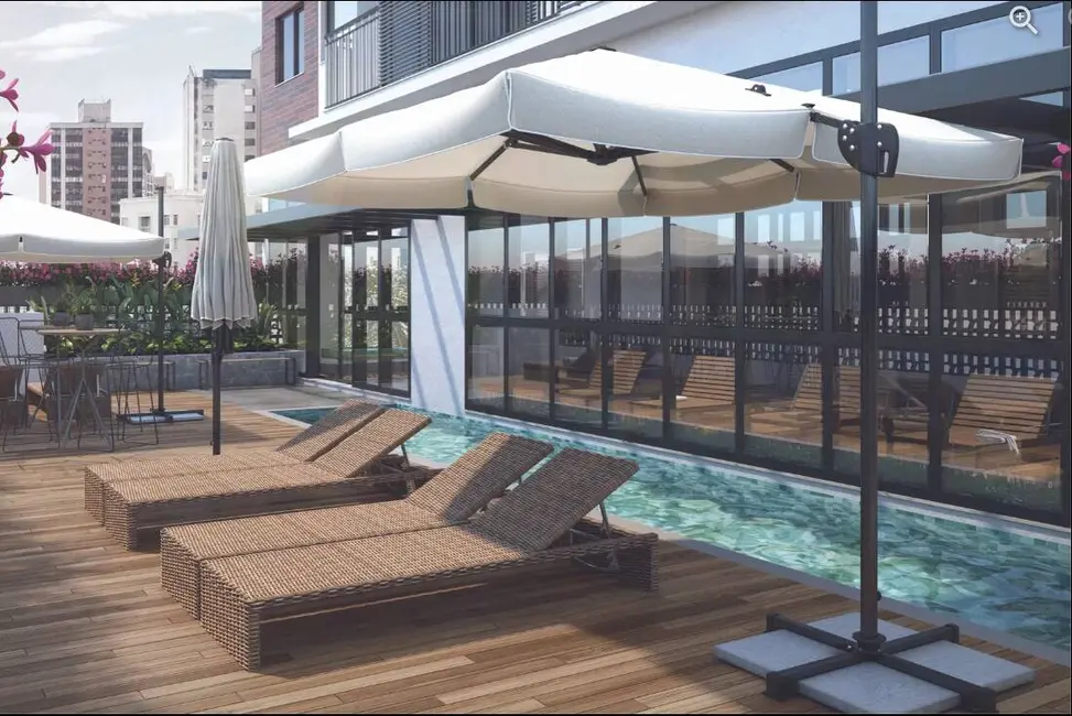 Foto 4 de Apartamento com 1 quarto à venda, 21m2 em Centro, Curitiba - PR