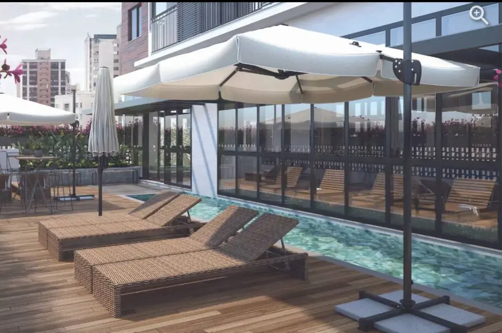 Foto 4 de Apartamento com 1 quarto à venda, 26m2 em Centro, Curitiba - PR