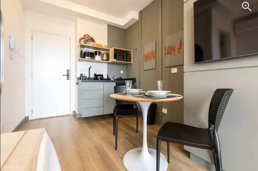 Foto 6 de Apartamento com 1 quarto à venda, 23m2 em Centro, Curitiba - PR