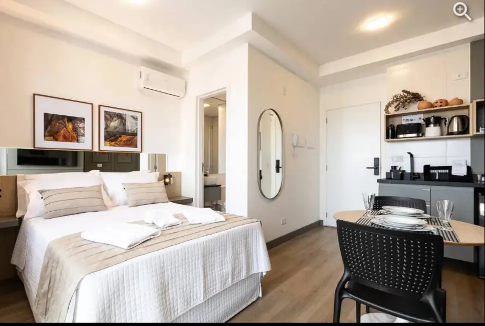 Foto 5 de Apartamento com 1 quarto à venda, 23m2 em Centro, Curitiba - PR