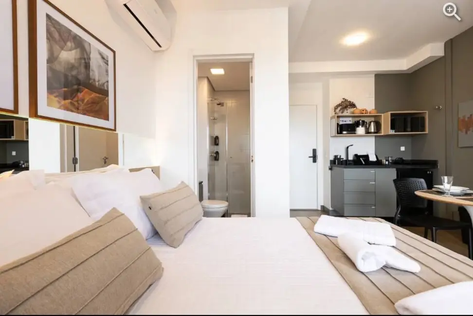 Foto 8 de Apartamento com 1 quarto à venda, 23m2 em Centro, Curitiba - PR