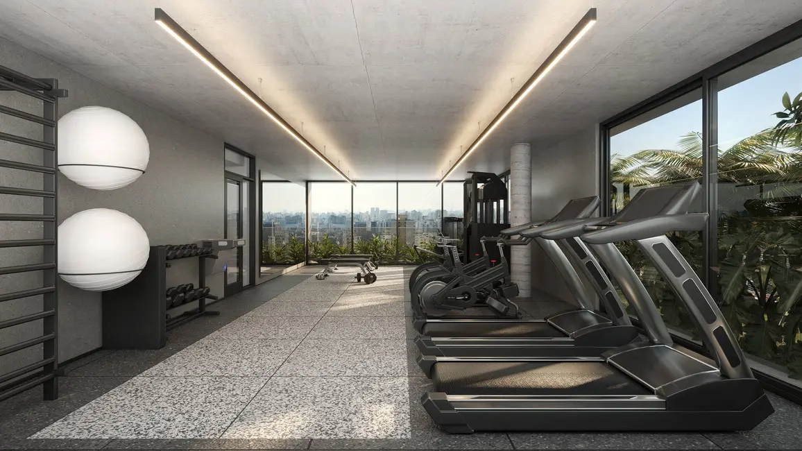 Foto 5 de Apartamento com 1 quarto à venda, 18m2 em Rebouças, Curitiba - PR