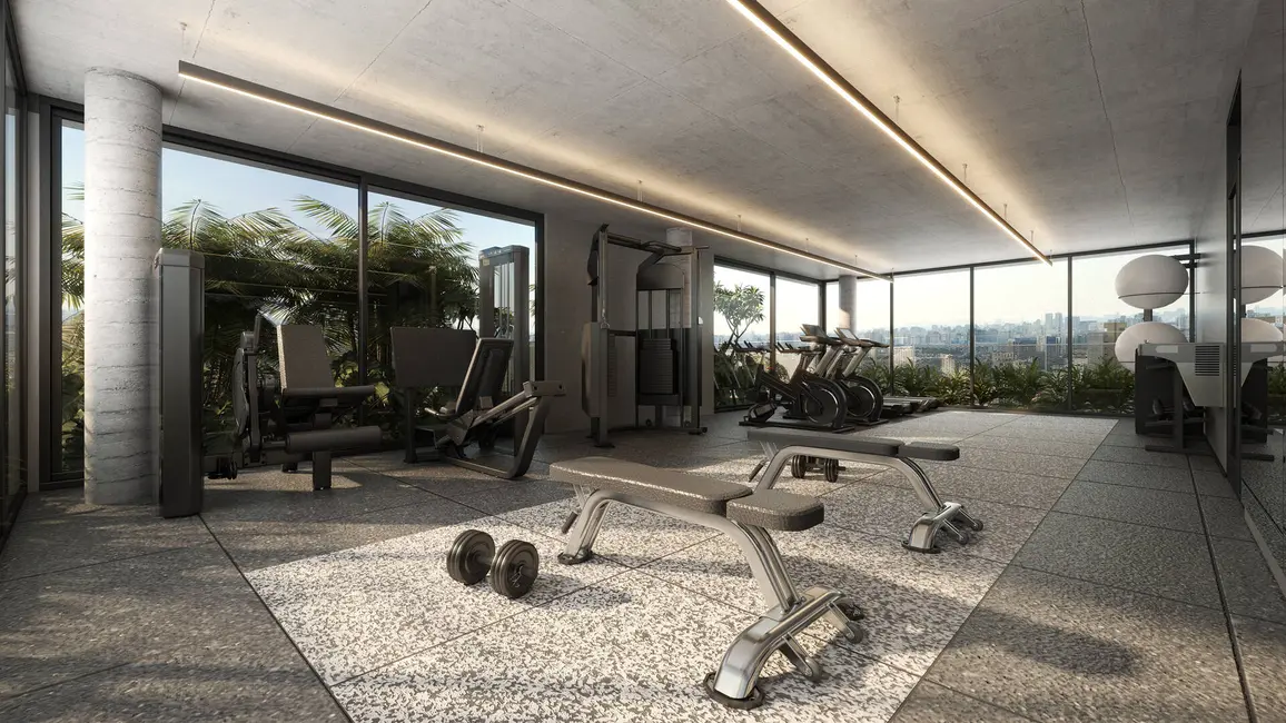 Foto 6 de Apartamento com 1 quarto à venda, 18m2 em Rebouças, Curitiba - PR