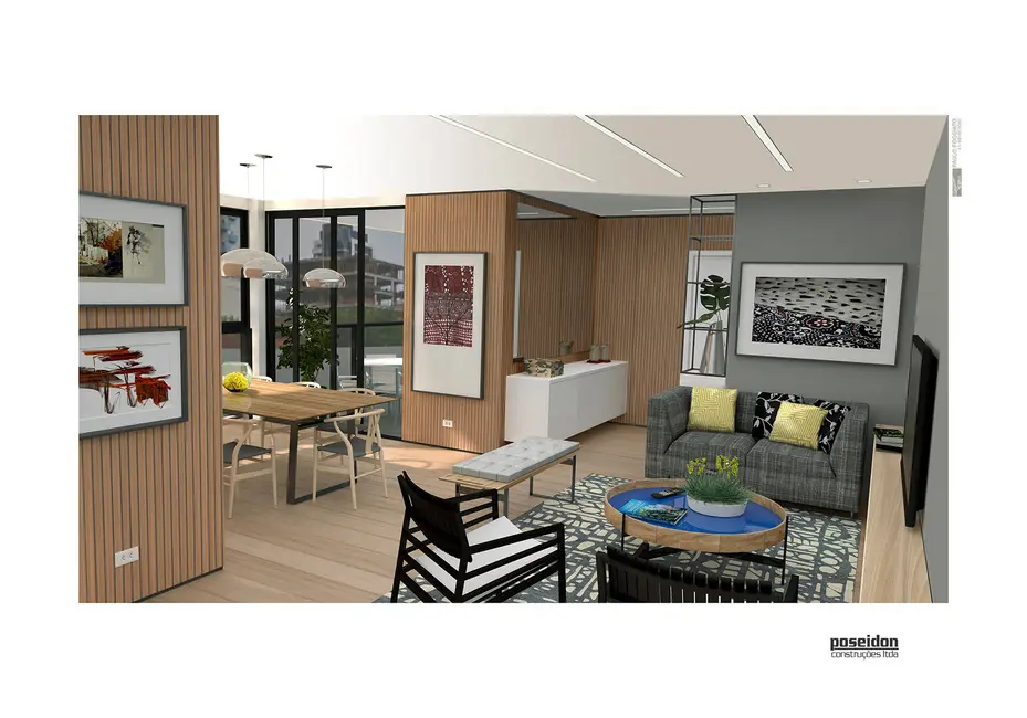 Apartamento com 3 quartos à venda, 97m2 em Juvevê, Curitiba - PR - imagem 4 Foto 4 de Apartamento com 3 quartos à venda, 97m2 em Juvevê, Curitiba - PR