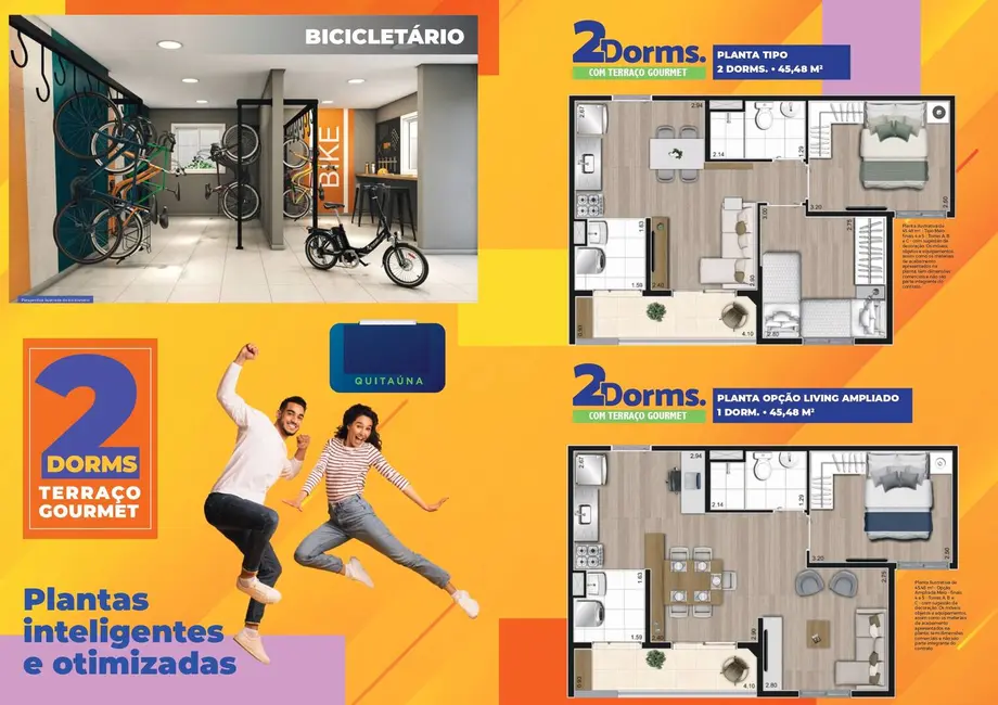 Foto 6 de Apartamento com 2 quartos à venda, 45m2 em Quitaúna, Osasco - SP