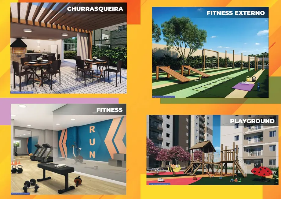 Foto 3 de Apartamento com 2 quartos à venda, 45m2 em Quitaúna, Osasco - SP