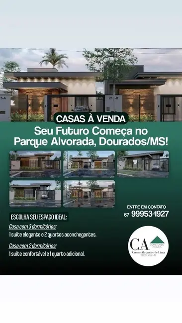 Foto 1 de Casa à venda em Parque Alvorada, Dourados - MS