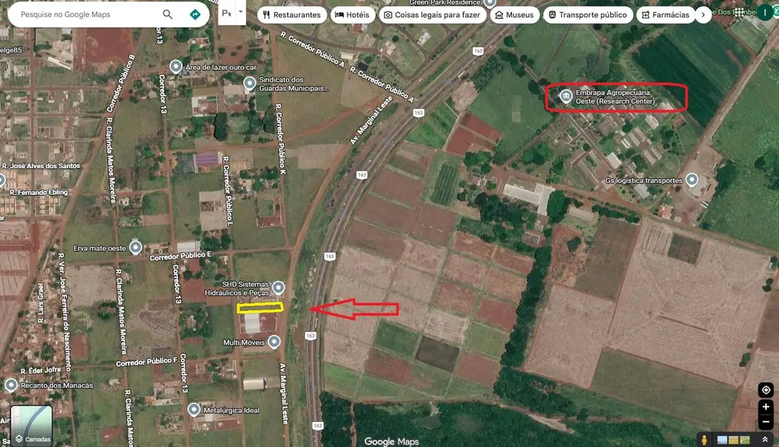 Foto 1 de Terreno / Lote à venda, 1752m2 em Dourados - MS