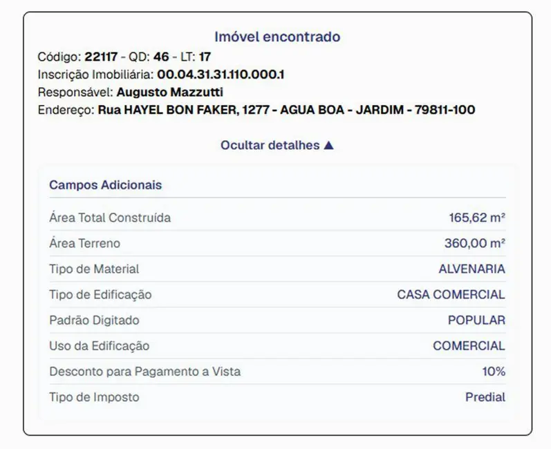 Sala Comercial à venda, 720m2 em Jardim Água Boa, Dourados - MS - imagem 3 Foto 3 de Sala Comercial à venda, 720m2 em Jardim Água Boa, Dourados - MS