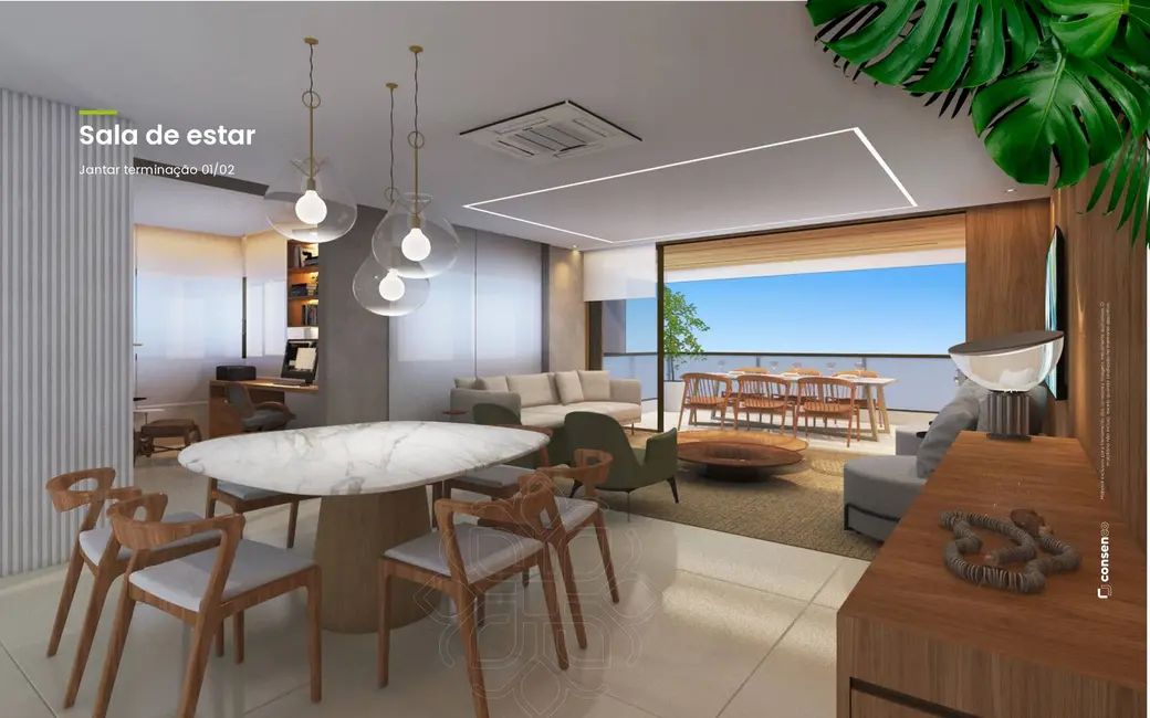 Apartamento com 5 quartos à venda em Jatiúca, Maceio - AL - imagem 4 Foto 4 de Apartamento com 5 quartos à venda em Jatiúca, Maceio - AL