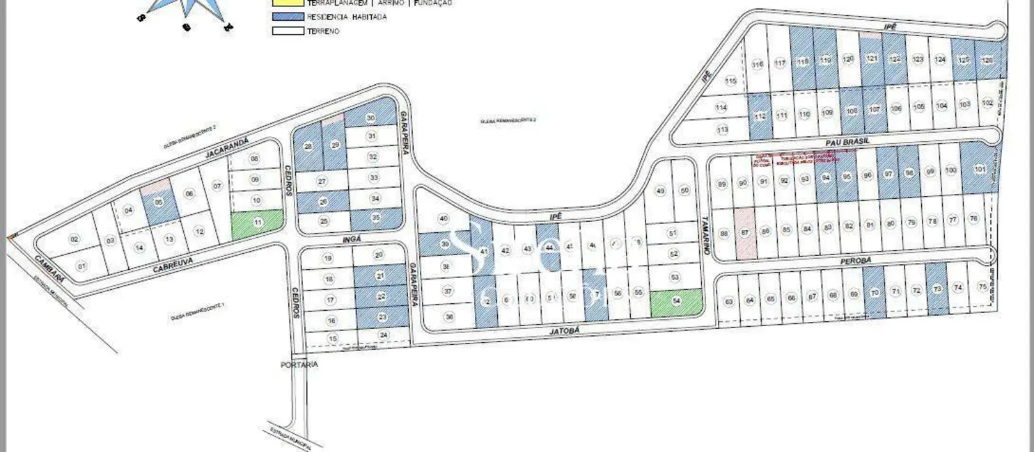 Foto 4 de Terreno / Lote à venda, 1000m2 em Jaguariuna - SP