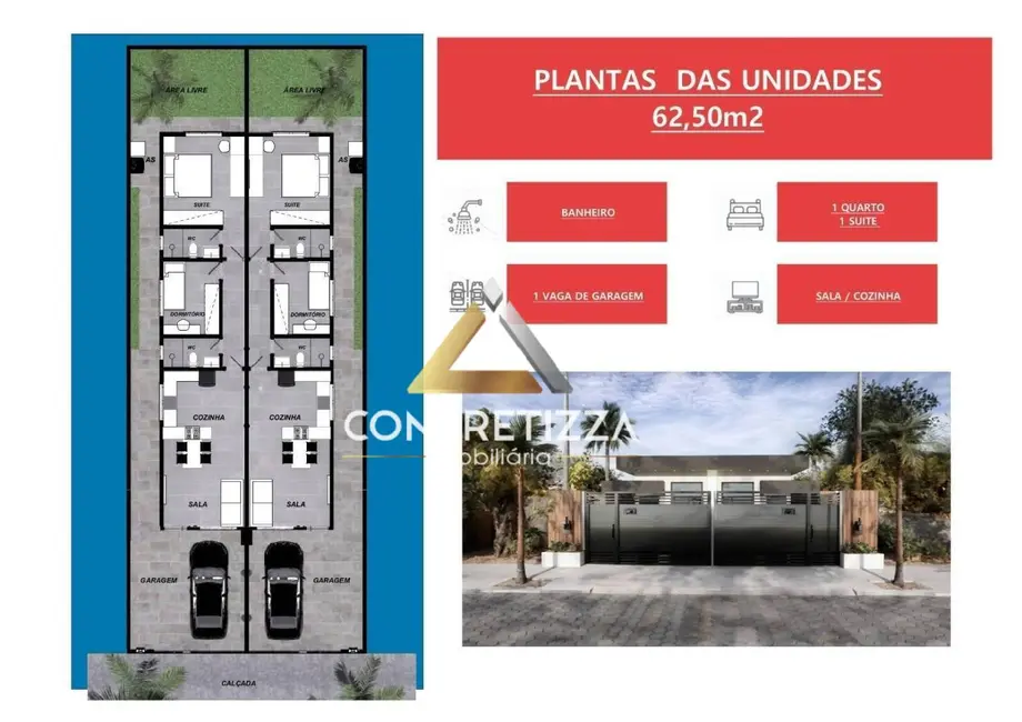 Casa com 2 quartos à venda, 63m2 em Caraguatatuba - SP - imagem 8 Foto 8 de Casa com 2 quartos à venda, 63m2 em Caraguatatuba - SP