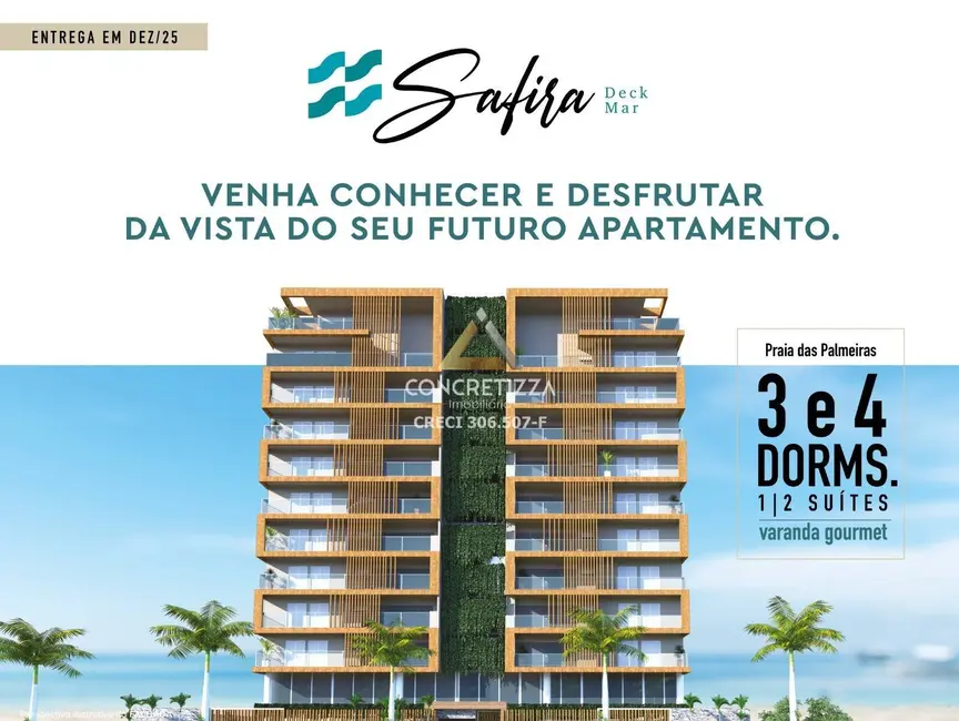 Foto 1 de Apartamento com 3 quartos à venda e para alugar em Jardim Britânia, Caraguatatuba - SP