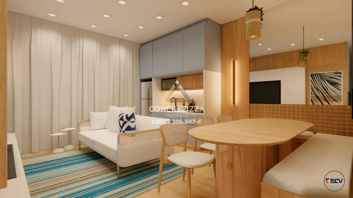 Foto 5 de Apartamento com 2 quartos à venda e para alugar, 65m2 em Balneário Forest, Caraguatatuba - SP