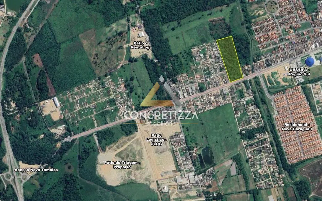 Foto 2 de Terreno / Lote à venda, 30200m2 em Pegorelli, Caraguatatuba - SP