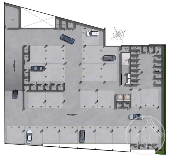 Foto 6 de Apartamento com 2 quartos à venda, 74972m2 em Estreito, Florianopolis - SC