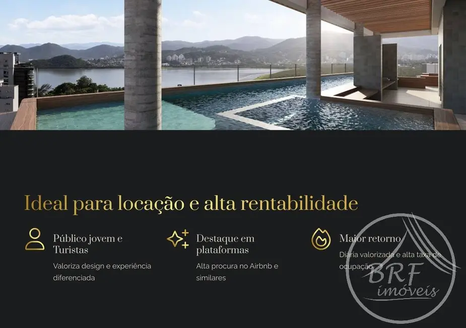 Foto 3 de Apartamento com 1 quarto à venda, 31532m2 em Agronômica, Florianopolis - SC
