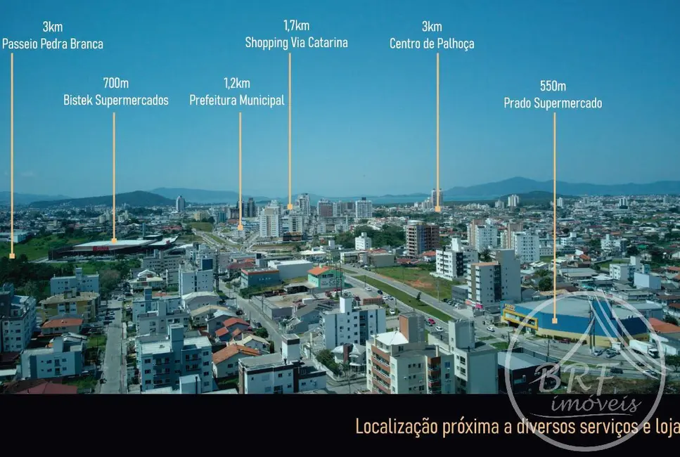 Foto 6 de Apartamento com 3 quartos à venda, 124m2 em Passa Vinte, Palhoca - SC